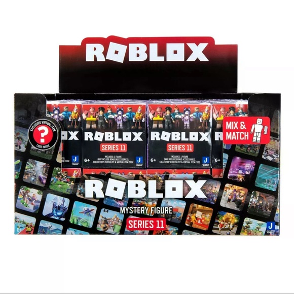 2022 ROBLOX Action Figure Collection SERIES 11 Purple Mystery Blind Box Cube 3PK - Picture 9 of 12